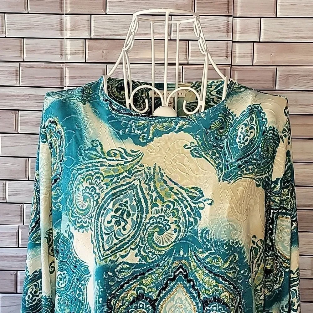 JM Collection blouse Size PS - Picture 2 of 9